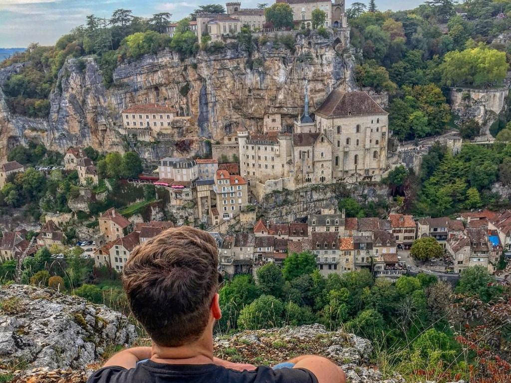 Hotel Des Voyageurs Rocamadour Exteriör bild